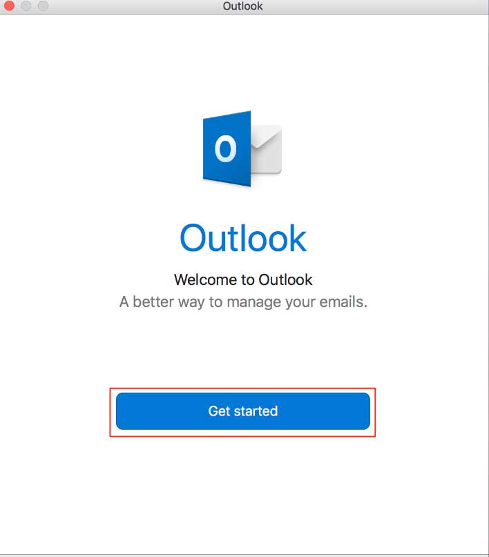 how do you set up different accounts in outlook 2016 for mac